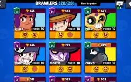 Conta Brawl stars + Clash royale