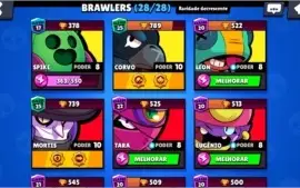 Conta Brawl stars + Clash royale