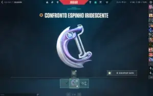 Conta Com (Faca) Espinho Iridescente + Vandal Odisseia E Mt+