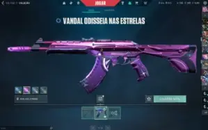 Conta Com (Faca) Espinho Iridescente + Vandal Odisseia E Mt+