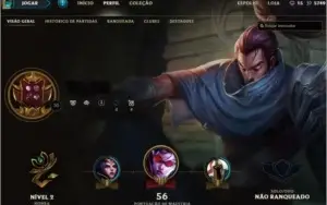 CONTA DE LEAGUE OF LEGENDS