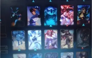 Conta lol nivel 192 gold4 todas as skins do yasuo +70