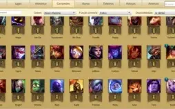 CONTA LEAGUE OF LEGENDS BR- 13 SKINS - 40 CHAMP - UNRANKED