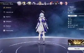 Honkai Star Rail - Feixiao Com Cone Assinatura + Robin