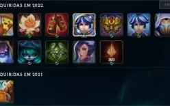Conta LoL Platina 3