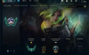 Conta LoL Platina 3