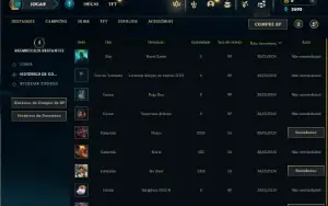 Esmeralda 2 com 25 Champs e 2 Skins + 4 Fragmentos