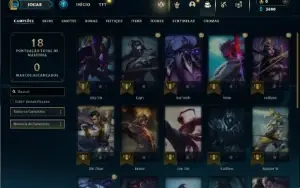 Esmeralda 2 com 25 Champs e 2 Skins + 4 Fragmentos