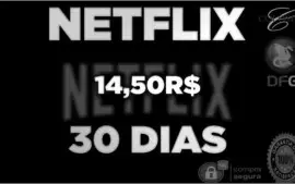 NETFLIX ULTRA HD 4 TELAS - 30 DIAS