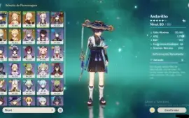 andarilho,yoimiya,kazuha mona,Jean,keqing,2arma t5