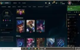 Conta League of Legends Diamante 4