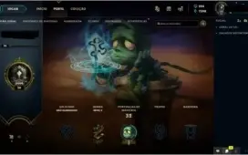 conta lol level 30 unranked