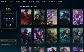 Conta de League of Legends + Valorant