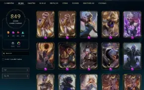 Conta de League of Legends + Valorant