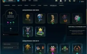 Conta LOL, 197 Skins, WW cinzento, Rammus Rei! Plat 3 TFT