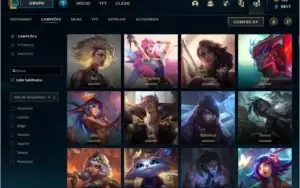 Conta LOL, 197 Skins, WW cinzento, Rammus Rei! Plat 3 TFT