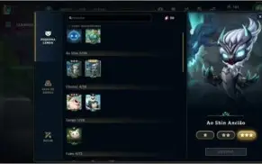 Conta LOL, 197 Skins, WW cinzento, Rammus Rei! Plat 3 TFT