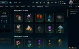 Conta >Mestre< League Of Legends