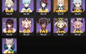 Conta Ar 59 Genshin +23 Personagens T5 E Todos Os T4