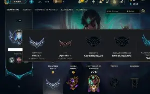 Prata 2 com 115 Champs e 18 Skins