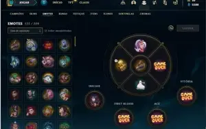 Conta Platina 1 com 120 Champs e 99 Skins + 1 Prestigio