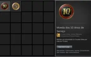 CONTA STEAM OLD - 17 ANOS