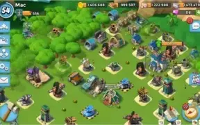 Conta Boom Beach - lvl 53 - LÍDER DE FT.