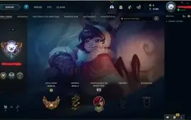 CONTA LOL GOLD 3 COM 1 SKIN LENDARIA E BLITZ VITORIOSO