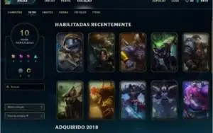CONTA PRATA 1  LVL 60, 10 SKIN E 37 CHAMPS C/ E-MAIL