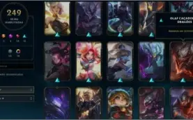 Conta de LOL Com 250 Skins Plat 4 com todos os champs