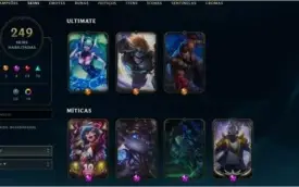Conta de LOL Com 250 Skins Plat 4 com todos os champs