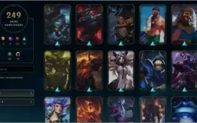 Conta de LOL Com 250 Skins Plat 4 com todos os champs