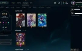 Conta Diamante 260 skins