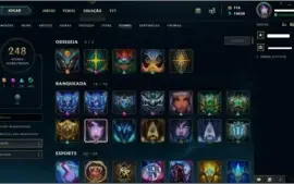 Conta Diamante 260 skins