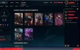 Conta de league of legends ouro