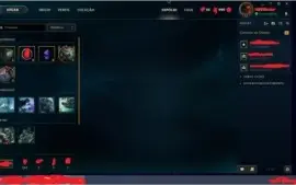 Conta de league of legends ouro