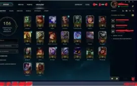 Conta de league of legends ouro