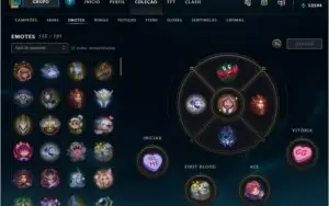 Conta LoL todas skins da loja, lvl 460.