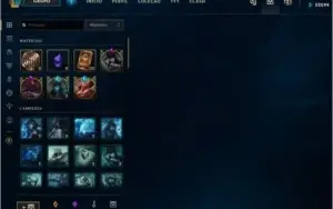 Conta LoL todas skins da loja, lvl 460.
