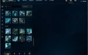 Conta LoL todas skins da loja, lvl 460.