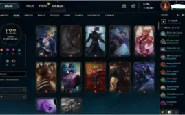 Conta league, c/ Email original Valor Emocional..