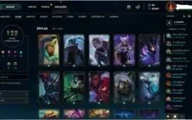 Conta league, c/ Email original Valor Emocional..