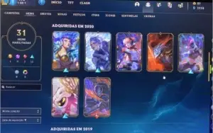 Conta LOL + Valorant