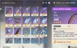 Genshin Impact Fishl Full Qiqi + Venti + Jean ar 36