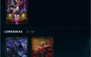 Vende-se Conta lol Varias skin e Varios Campeões