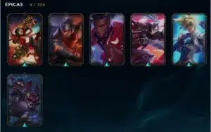 Vende-se Conta lol Varias skin e Varios Campeões