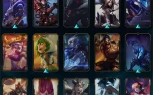 Conta de League of Legends, Platina 2, nível 146 e 35 skins