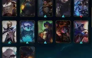 Conta de League of Legends, Platina 2, nível 146 e 35 skins