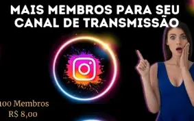 Mais Seguidores no Seu Canal do Instagram!
