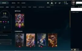Conta Lol Platina 4